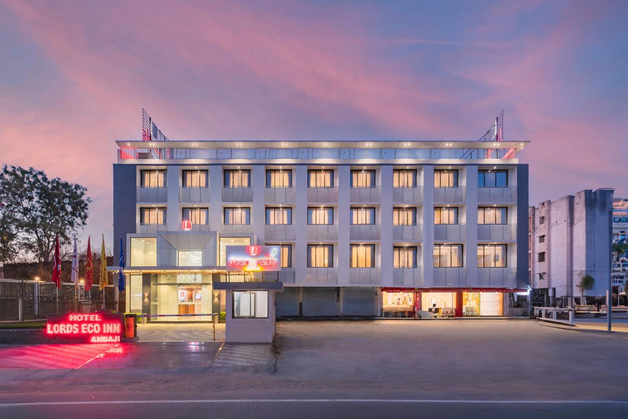 Lords Eco Inn, Ambaji المظهر الخارجي الصورة